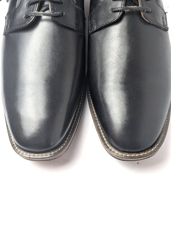 Franco Fortini Bradley Black Leather Oxford Dress Shoes Men\'s 8 NWOB main image 7